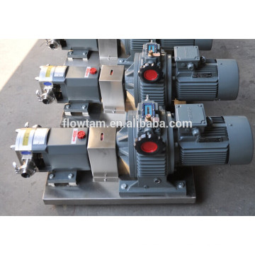 sanitary rotary lobe pumps